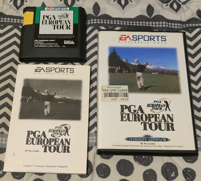 Pga european tour golf mega drive - RetroGamingMarket